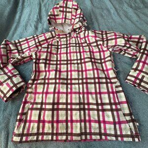 Roxi Wintersports Plaid Snowboarding/Snow Ski Women's Jacket Size L